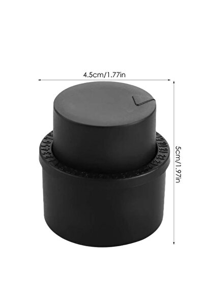 Choice black Fashion Soda Cover Caps Safe And Durable Soda And Bottle Caps Hi...