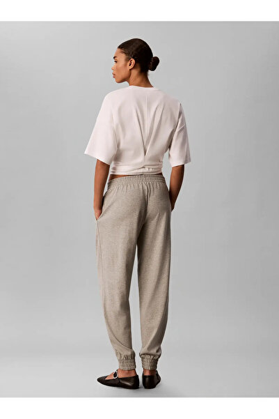 Calvin Klein HEAVY JERSEY JOGGER-, P7A Gri Erkek Eşofman Altı