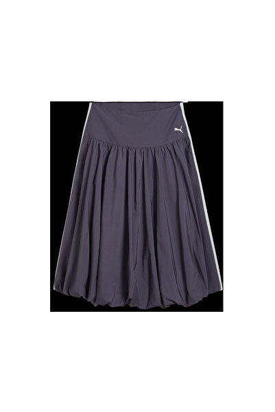 Puma T7 Balloon Midi Skirt Mavi Kadın Etek