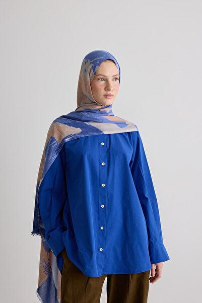 Modakaşmir Mist Pattern Nua Viscose Shawl