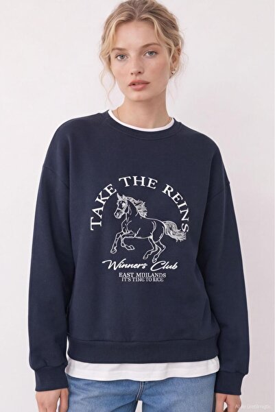 Quzu Winner’s Club At Baskılı Sweatshirt