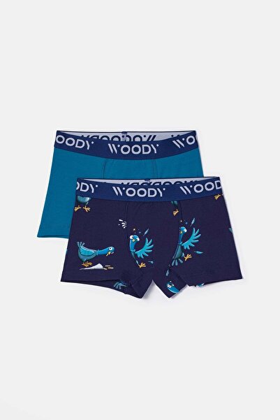 Woody Türkiye 10-16 سنة، طقم من قطعتين للأولاد من نوع بوكسر