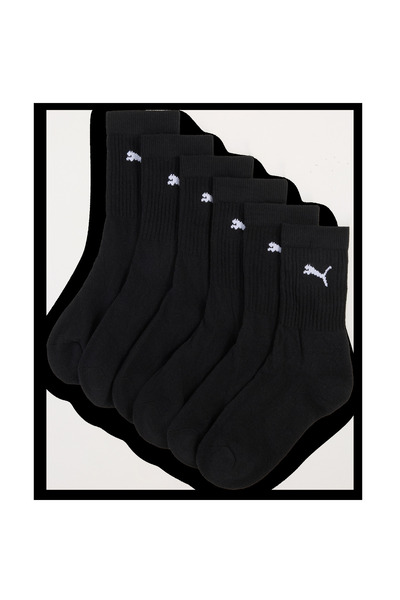 Puma Junior Crew Sock 3P Black Men's 3-Piece Socks