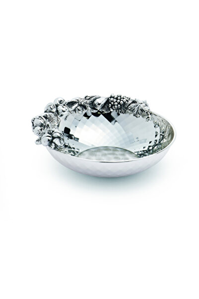 chinelli Silver-plated Bowl Diamante Mausy Ø 22cm