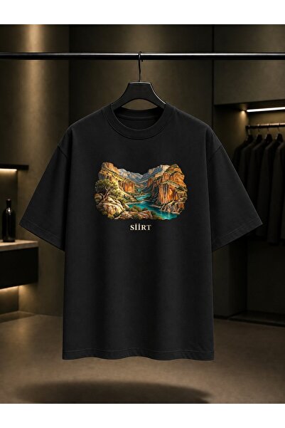fame-stoned Siirt Botan Valley Printed Unisex 100% Cotton T-Shirt