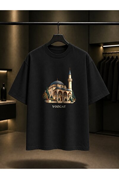 fame-stoned Yozgat Çapanoğlu Mosque Printed Unisex 100% Cotton T-Shirt