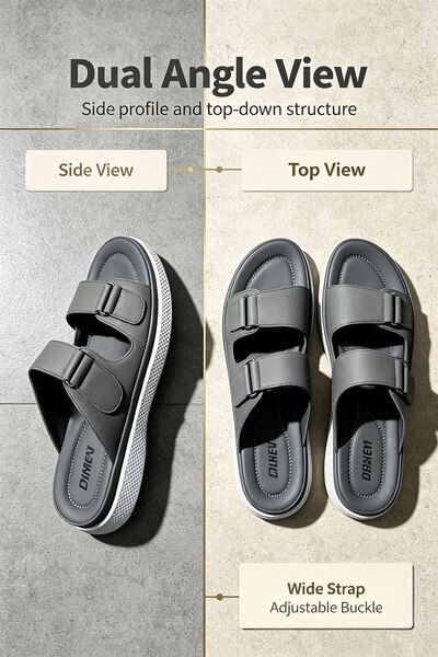 Elite Foot Hub Premium Sports Sandals - Unique Handmade Leather - Breathable ...