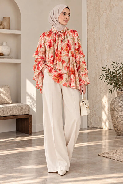 nazzain Floral Pattern Tunic