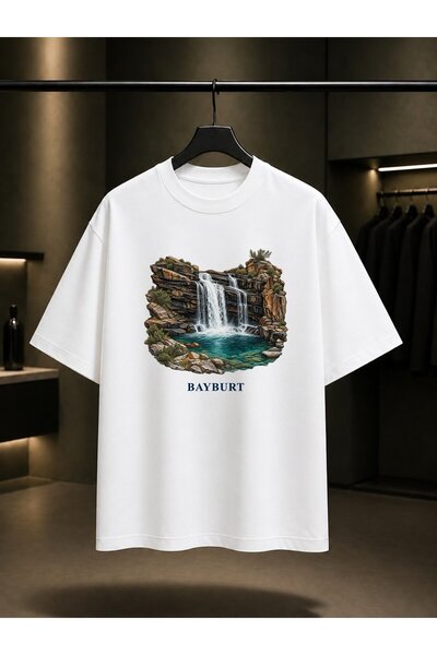fame-stoned Bayburt Sırakayalar Printed Unisex 100% Cotton T-Shirt
