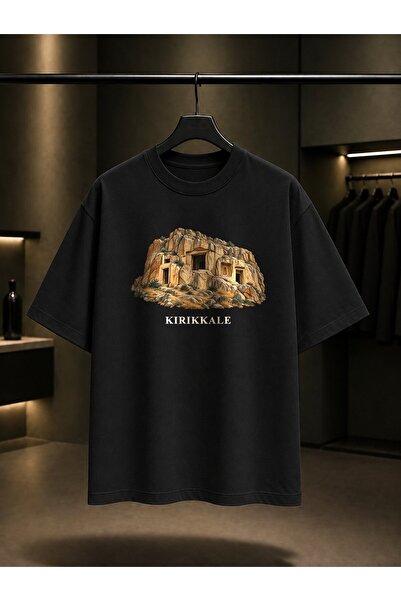 fame-stoned Kırıkkale Ceritkale Printed Unisex 100% Cotton T-Shirt