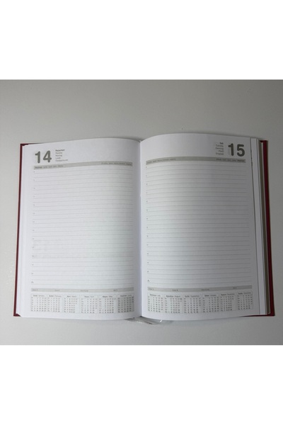 mcolor AGENDĂ ANUALĂ DIN PĂPĂDIE DE PIELE 14x20