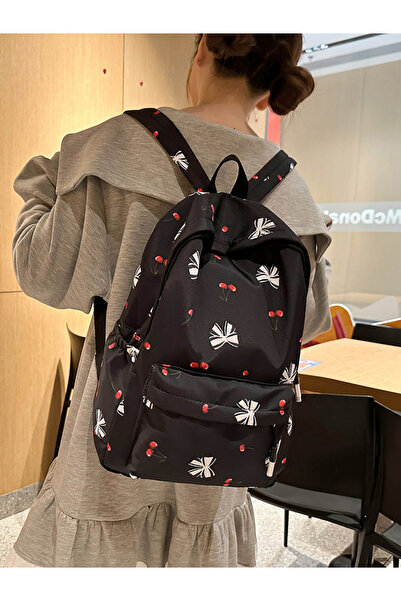 Take Two By Styli Floral Pattern Backpack