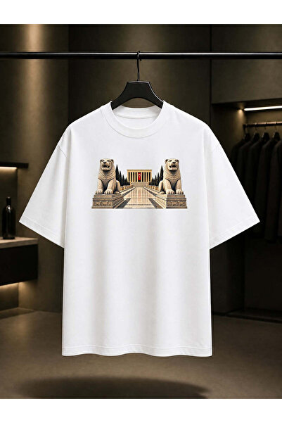 fame-stoned Ankara Lion Road Printed Unisex 100% Cotton T-Shirt