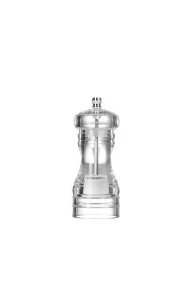 HENDI Râșniță pentru sare, sticlă acrilică transparentă, ø50 x 113 mm