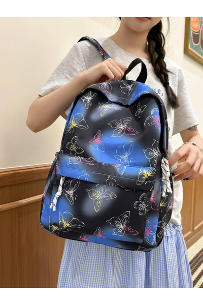Take Two By Styli Butterfly Print Backpack
