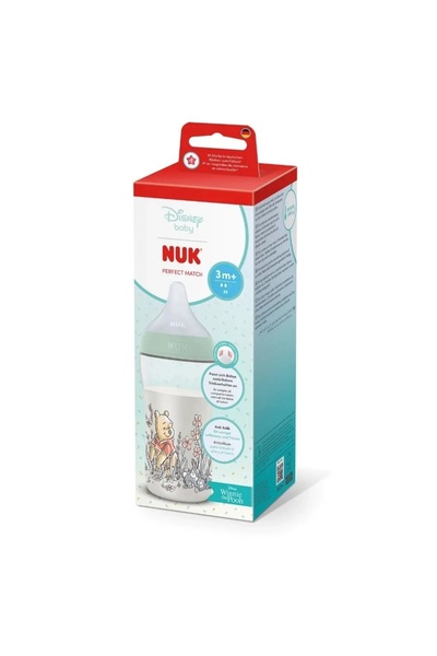 Nuk Perfect Match Disney Winnie the Pooh Sıcaklık Kontrolü Biberon 260 ml