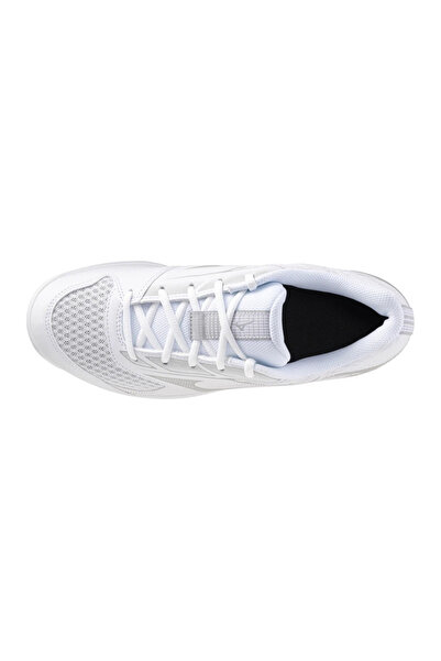 MIZUNO Cyclone Speed 5 Unisex Voleybol Ayakkabısı Beyaz / Gri / Beyaz
