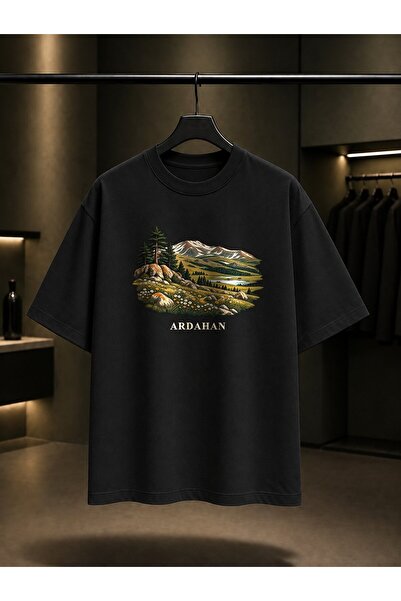 fame-stoned Ardahan Yalnızçam Printed Unisex 100% Cotton T-Shirt