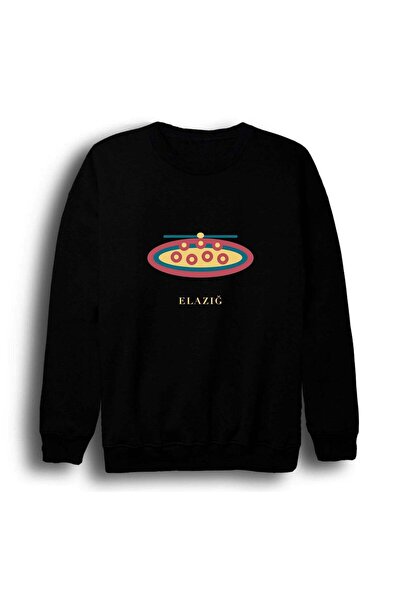 fame-stoned Elazığ Harput Köftesi Printed Unisex 100% Cotton Sweatshirt