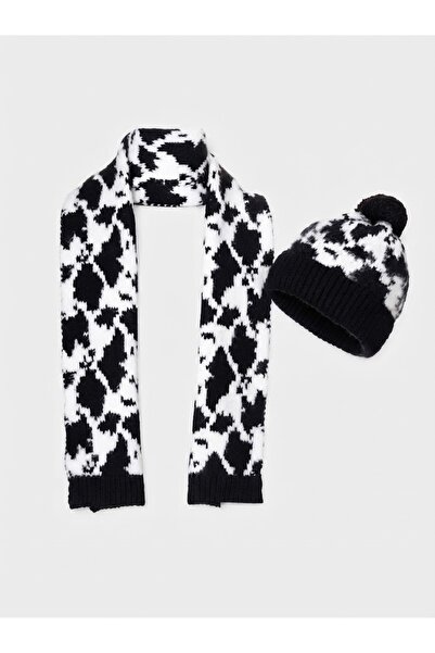 Fonem Fo 3614 Lopi 2-Piece Scarf Beanie Set