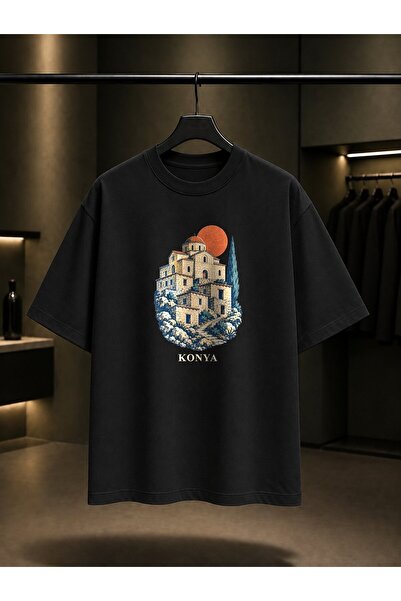 fame-stoned Konya Sille Aya Eleni Printed Unisex 100% Cotton T-Shirt