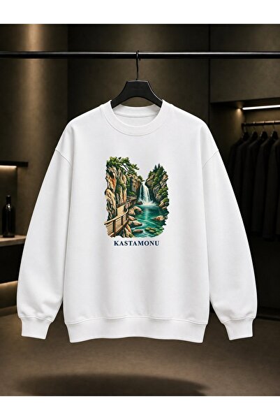 fame-stoned Kastamonu Horma Canyon Ilıca Waterfall Printed Unisex 100% Cotton...