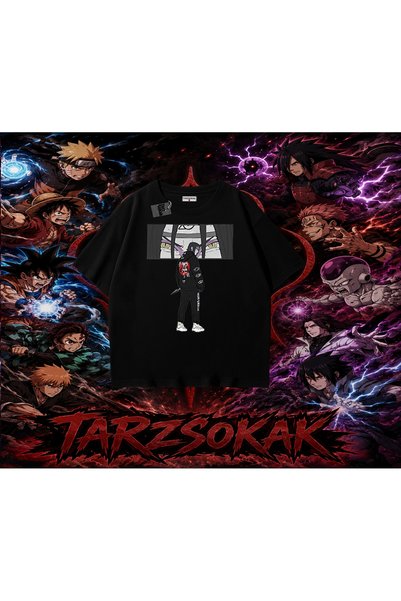 Tarzsokak تي شيرت أوروتشيمارو ناروتو بتصميم شخصية أنمي كبير الحجم للجنسين بال...
