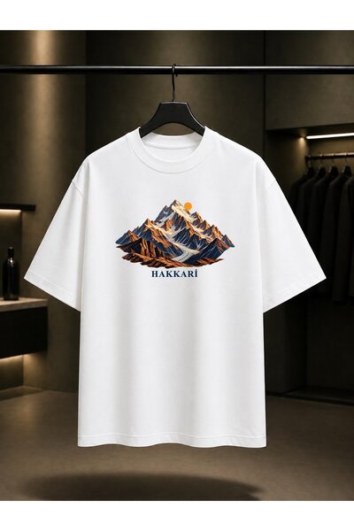 fame-stoned Hakkari Cilo Reşko Printed Unisex 100% Cotton T-Shirt