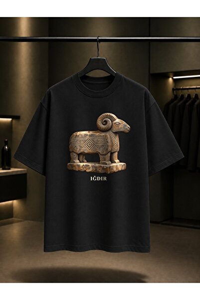 fame-stoned Iğdır Koç Mezar Printed Unisex 100% Cotton T-Shirt