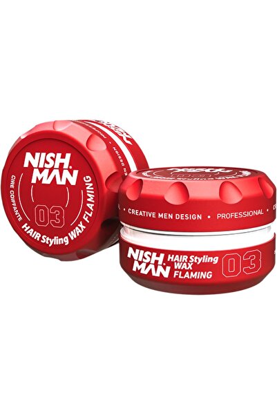 NISHMAN Hair Styling Series (03 Flaming AQUA WAX, 150ml)