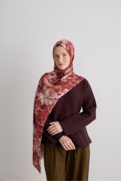 Modakaşmir Meadow Pattern Nua Viscose Shawl