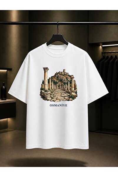 fame-stoned Osmaniye Kastabala Printed Unisex 100% Cotton T-Shirt