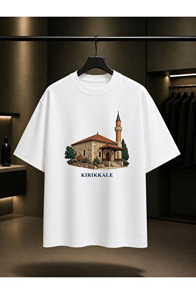 fame-stoned Kırıkkale Honey Mosque Printed Unisex 100% Cotton T-Shirt