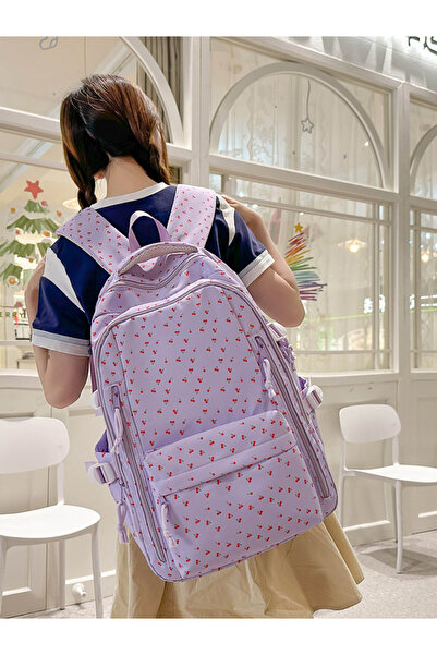 Take Two By Styli Purple Cherry Backpack