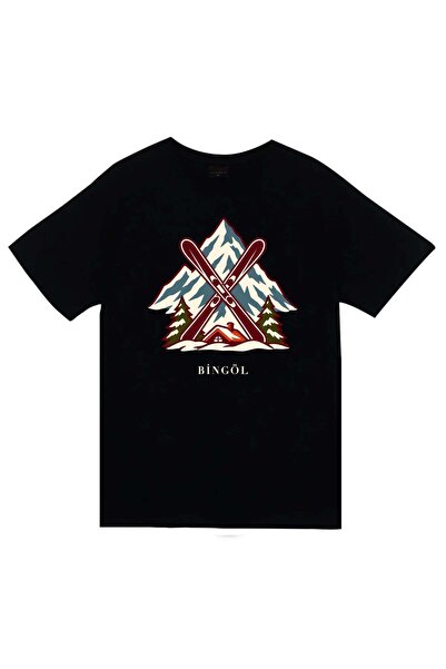 fame-stoned Μπλουζάκι με στάμπα του Κέντρου Σκι Bingöl Hesarek, Unisex, 100% ...