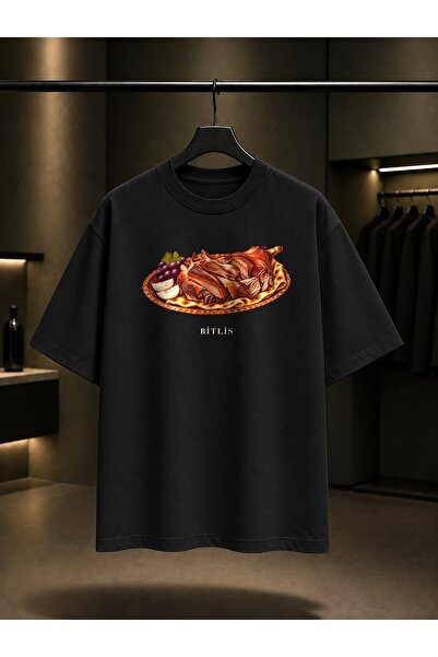 fame-stoned Bitlis Büryan Kebap Printed Unisex 100% Cotton T-Shirt