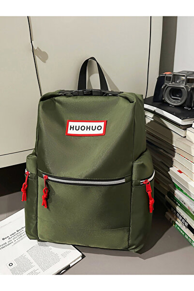 Take Two By Styli Plain Backpack with Zip