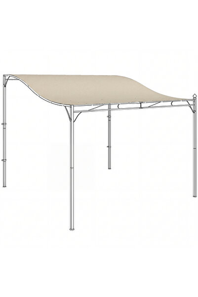 Generic Brand Copertină/parasolar de înlocuire pentru pergola de terasă, acop...