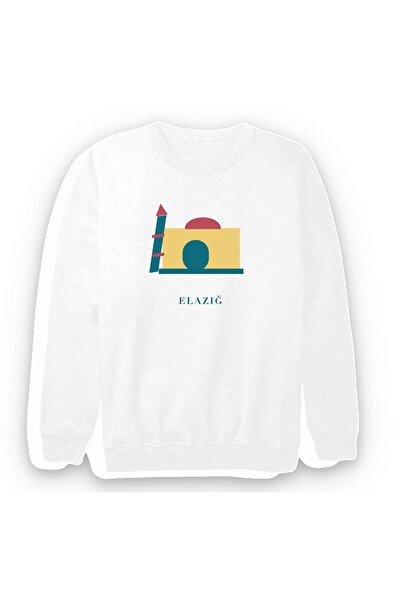 fame-stoned Elazığ Harput Ulu Camii Curved Minaret Printed Unisex 100% Cotton...