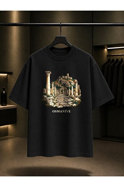 fame-stoned Osmaniye Kastabala Printed Unisex 100% Cotton T-Shirt