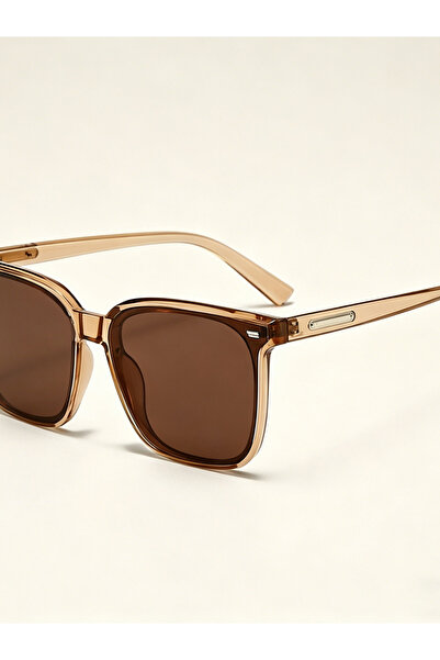 Take Two By Styli Brown Wayfarer Sunglasses