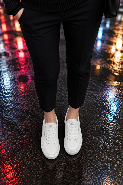 Kinetix Mr-4490 Women's Daily White Sneaker Comfort Casual Anatomical Sports ...