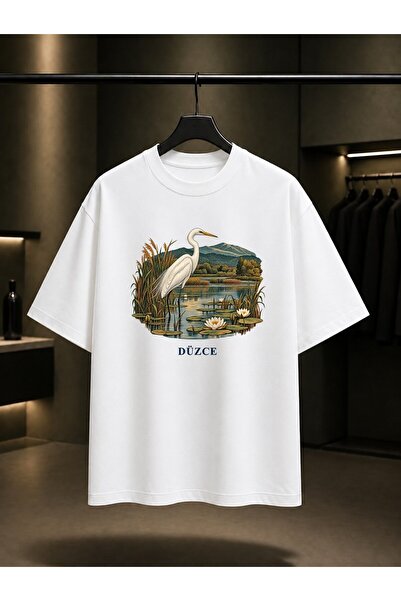 fame-stoned Efteni Lake Printed Unisex 100% Cotton T-Shirt