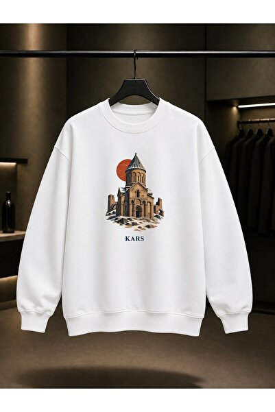 fame-stoned Kars Ani Ören Yeri Printed Unisex 100% Cotton Sweatshirt