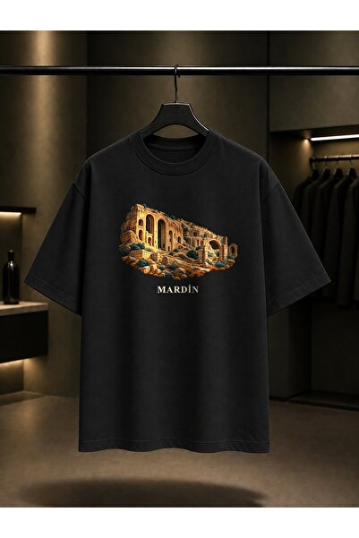 fame-stoned Mardin Dara Ancient City Printed Unisex 100% Cotton T-Shirt