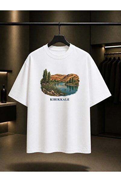 fame-stoned Kırıkkale Kızılırmak Printed Unisex 100% Cotton T-Shirt