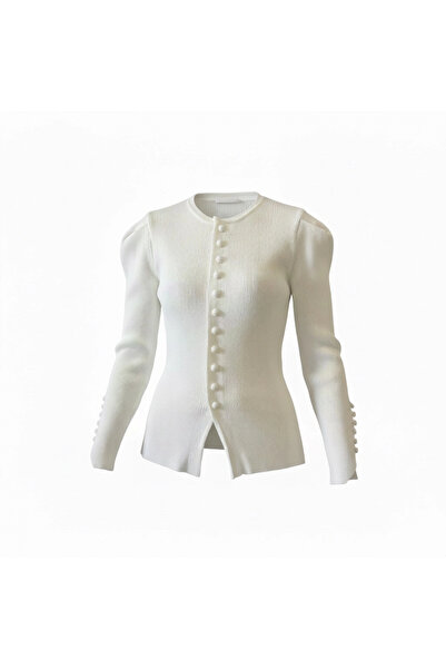 OllaCollection Düğme Detaylı Hırka Ceket