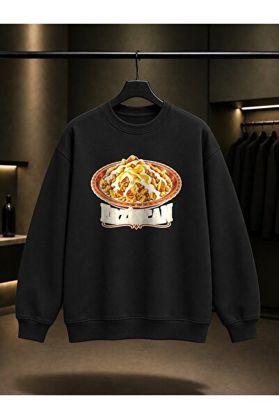 fame-stoned Erzincan Babikko Printed Unisex 100% Cotton Sweatshirt