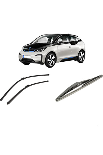 Bosch Σετ 3 υαλοκαθαριστήρων για BMW Σειρά i3 (I01) 2013-2017, για μπροστινό ...