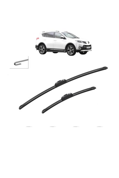 Bosch Комплект от 2 чистачки TOYOTA RAV 4 IV VAN (A4) 2012-2018, за предно ст...
